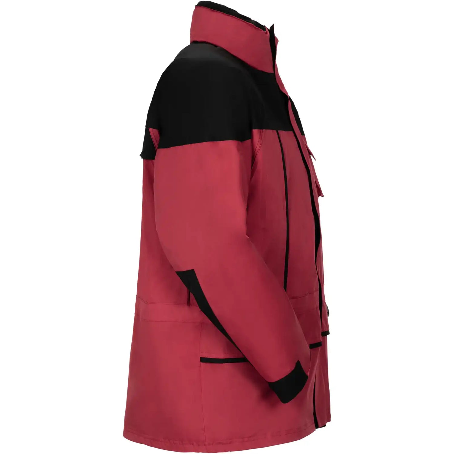 Planam Outdoor Twister Jacke rot/schwarz XS rot/schwarz - Produktbild ohne Model