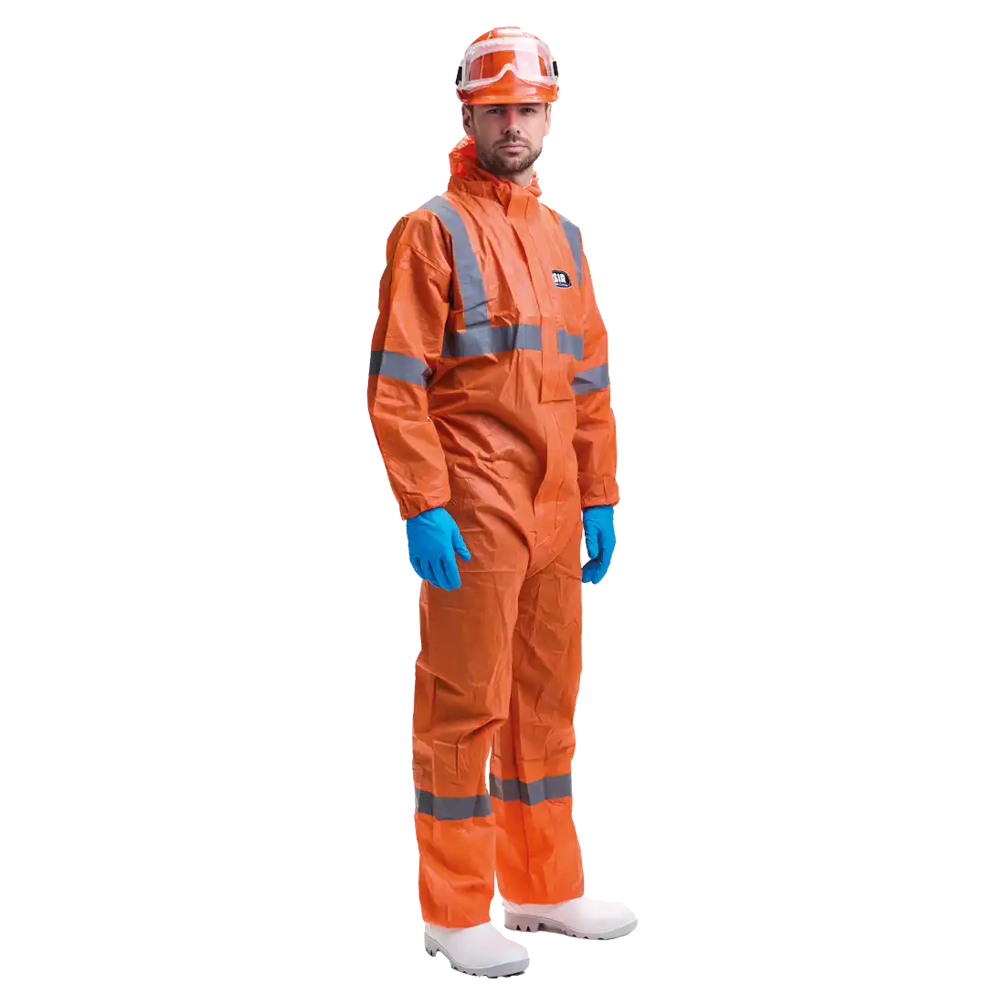 SIR SAFETY NIGHT CHEMSTAT High Vis Coverall Men - Chemical Protection