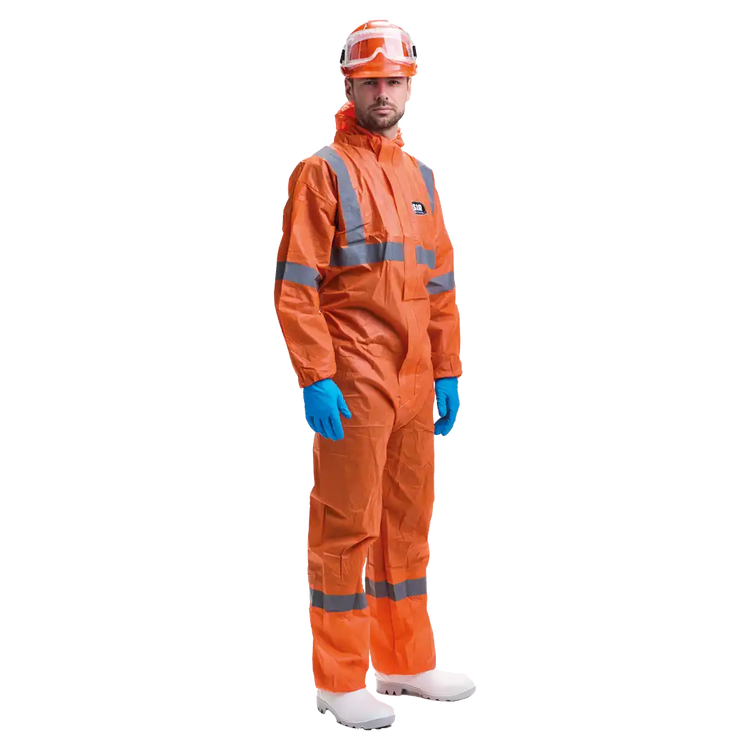 SIR SAFETY NIGHT CHEMSTAT Combinaison Haute Visibilité Homme - Protection Chimique