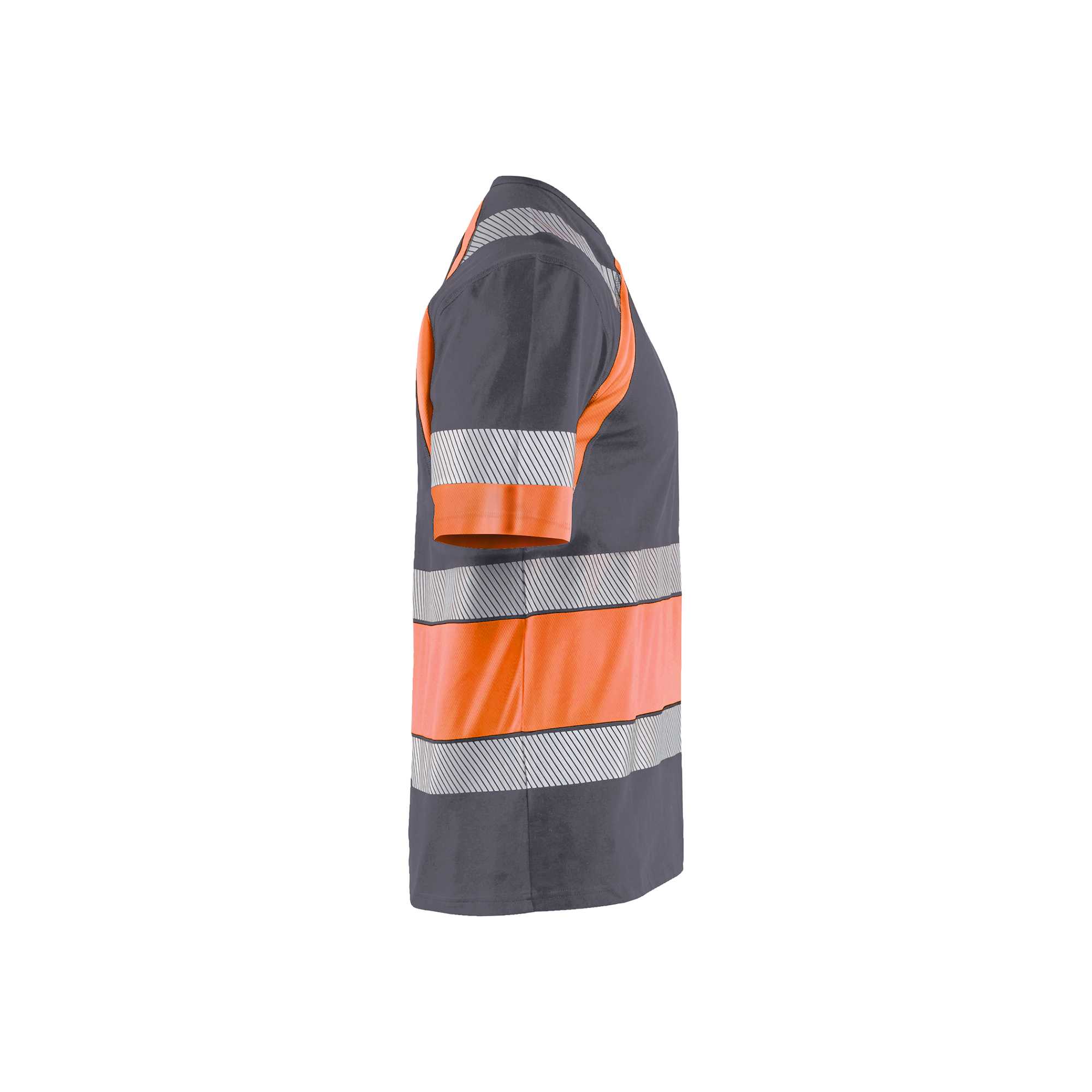 BLAKLADER 34211030 Hi Vis T shirt Hi Vis Reflective Short Sleeve Work T-Shirt MEN - 100% Cotton