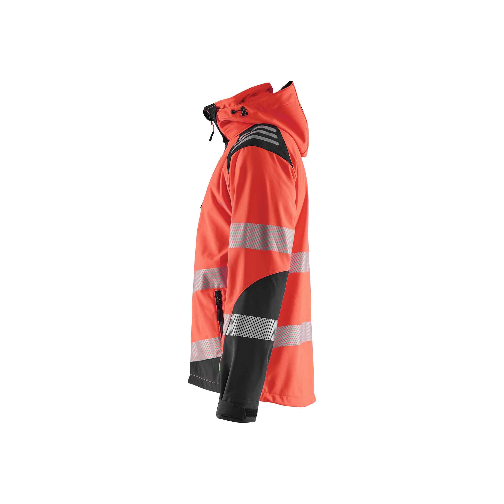 BLAKLADER 44912513 Hi Vis Softshell jacket Hi Vis Reflective Softshell Work Jacket MEN - Waterproof