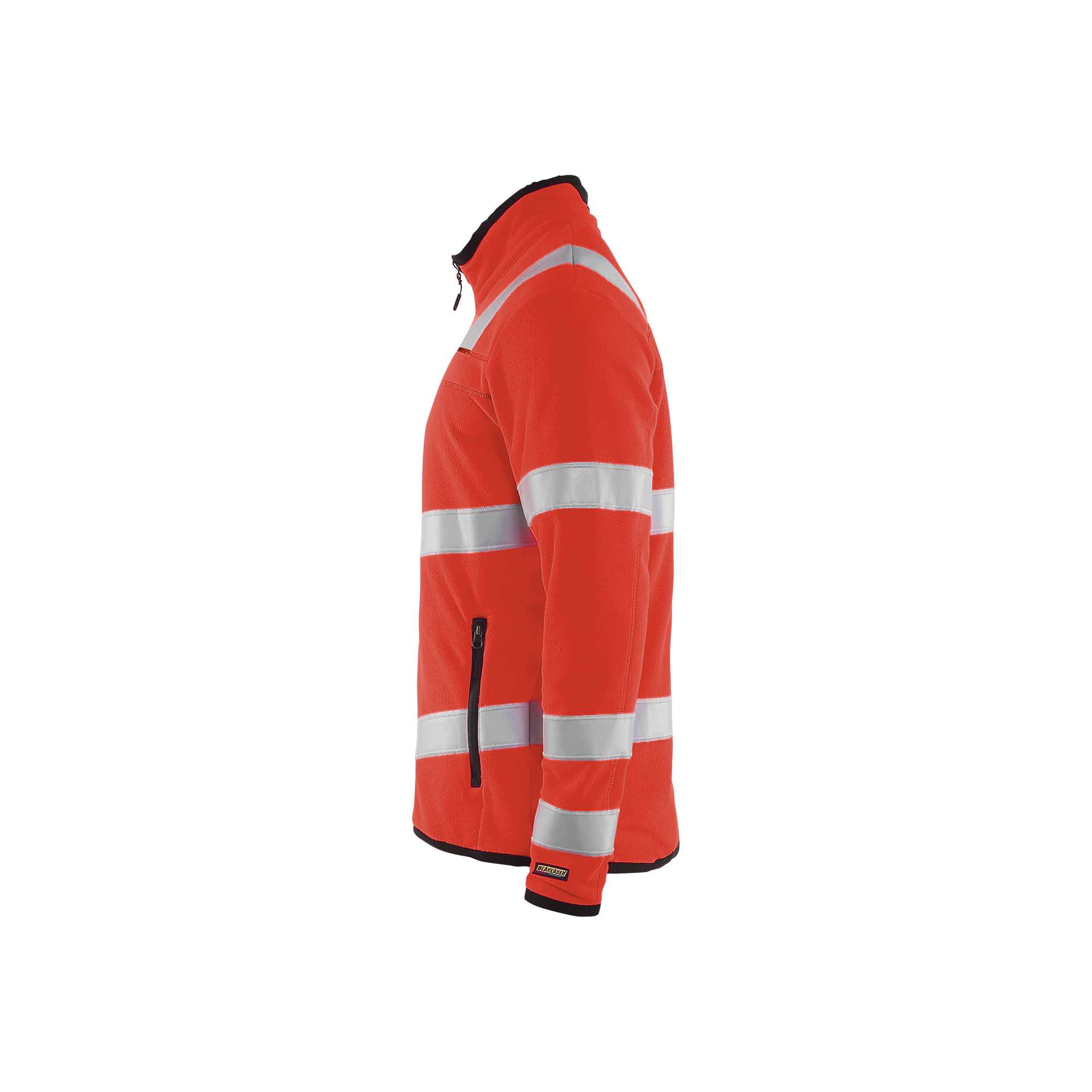 BLAKLADER 49411010 Hi Vis Microfleece Jacket Work Jacket MEN - Antipilling