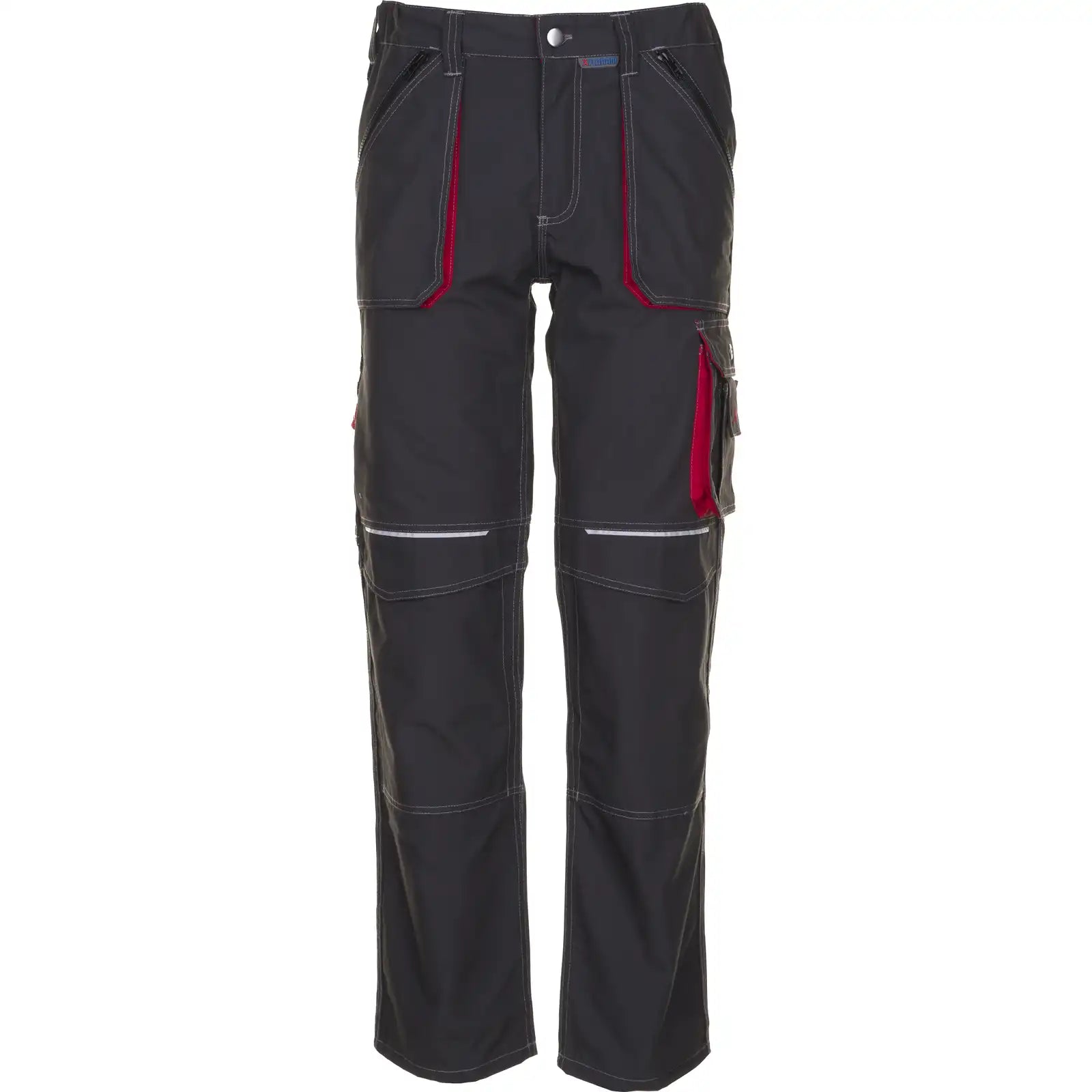 Planam Basalt Bundhose anthrazit/rot 102 anthrazit/rot - Vorschaubild