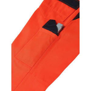 Planam Warnschutz Bundhose orange/marine 102 orange/marine - Extra Detailbild