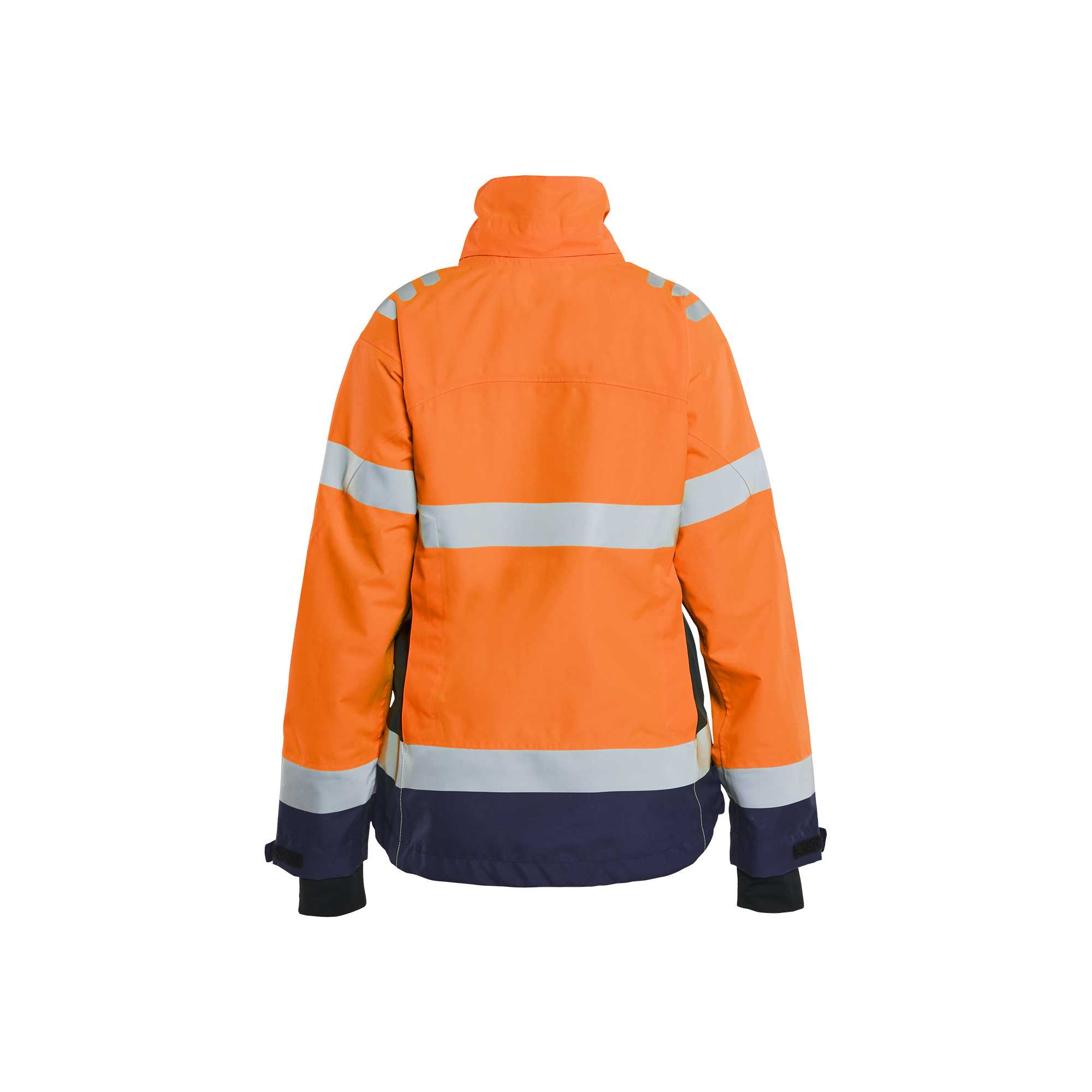 BLAKLADER 47611977 Women's Hi Vis Shell Jacket Hi Vis Reflective Shell Work Jacket WOMEN - Waterproof