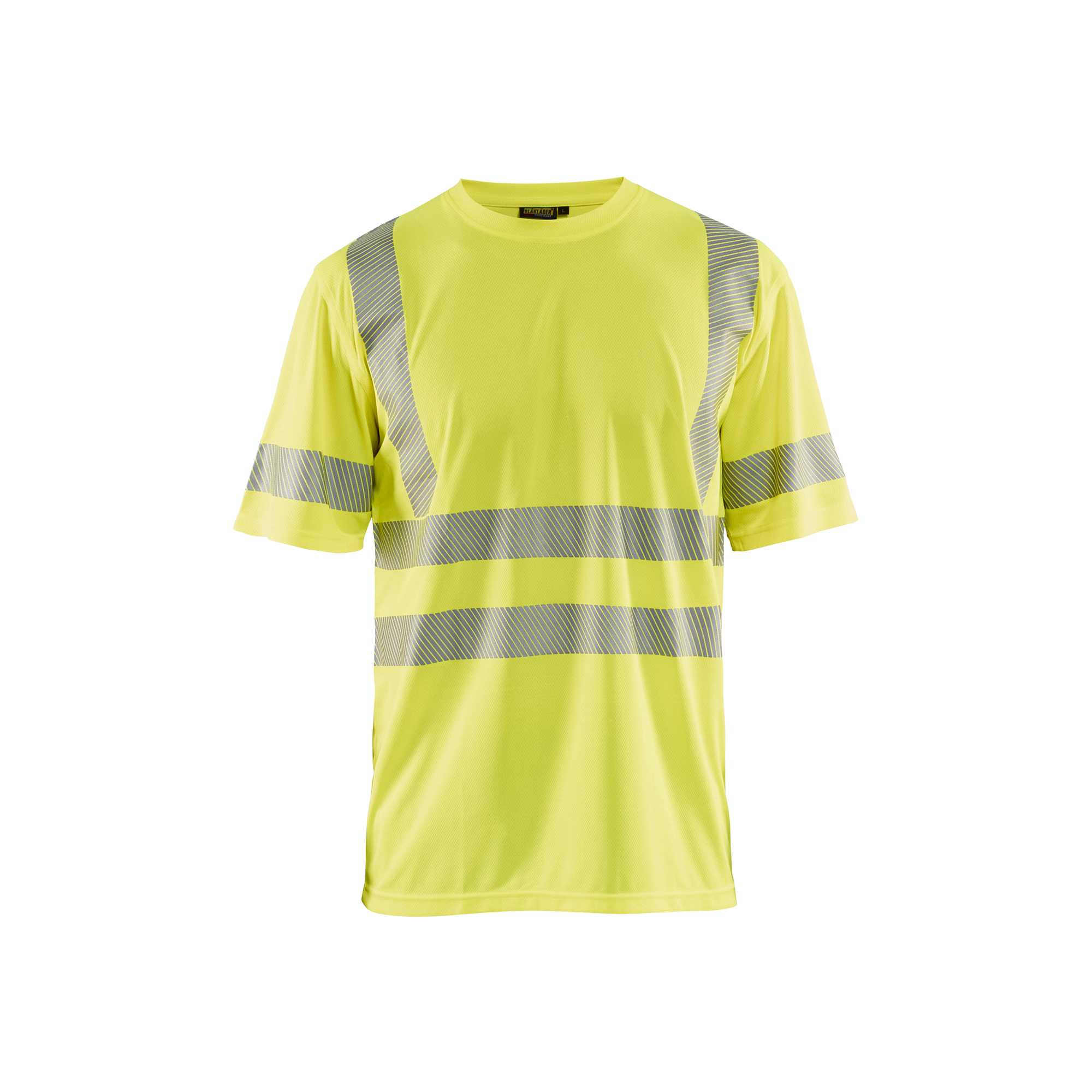 BLAKLADER 34201013 HI VIS UV PROTECTED T SHIRT Hi Vis Reflective Short Sleeve Work T-Shirt MEN - 100% Polyester