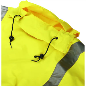 Planam Warnschutz Parka orange/marine S orange/marine - Extra Detailbild