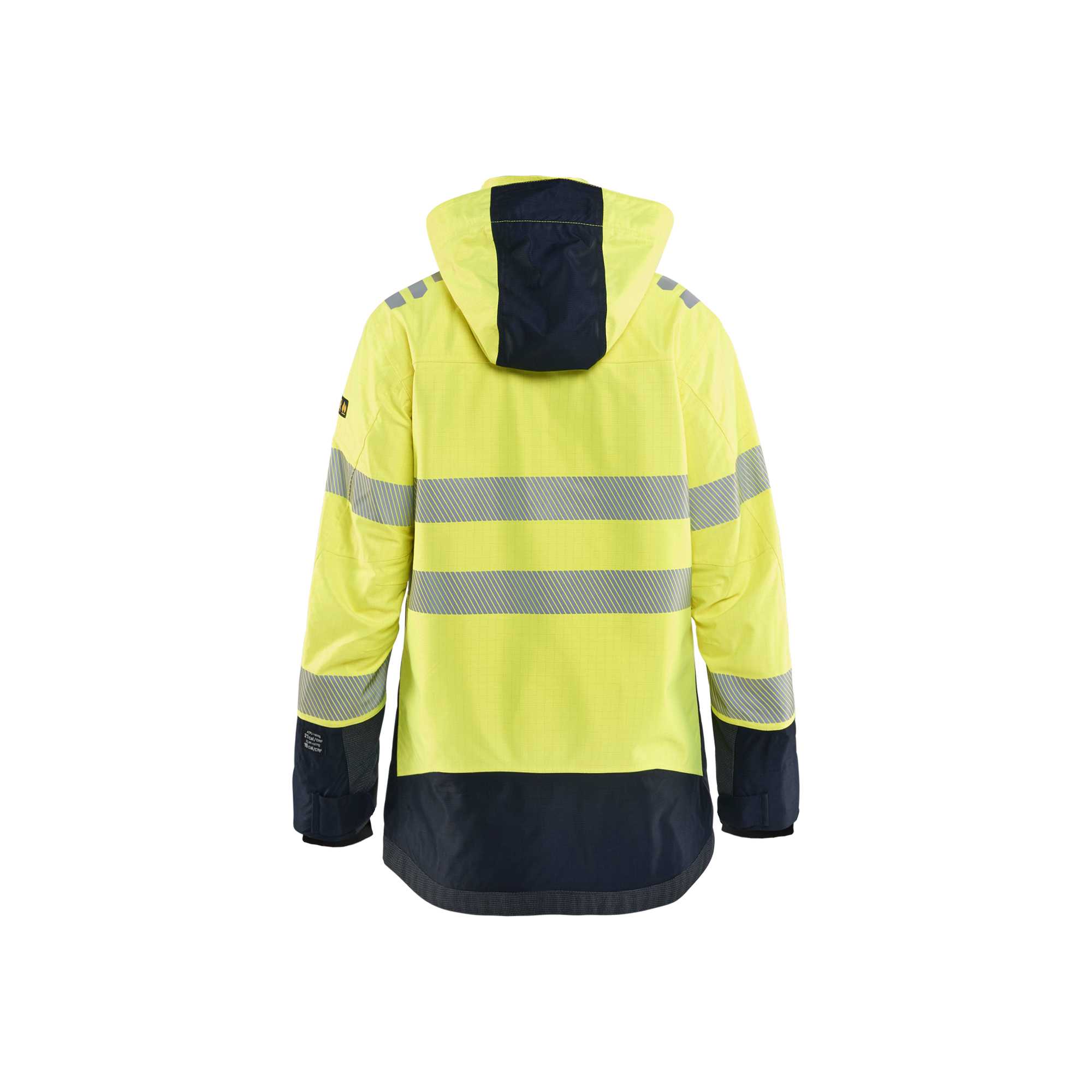 BLAKLADER 44491532 Women’s Multinorm Shell Jacket Hi Vis Reflective Shell Work Jacket WOMEN - Waterproof