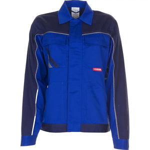 Planam Highline Damen Bundjacke kornblumenblau/marine/zink 34 kornblumenblau/marine/zink - Vorschaubild