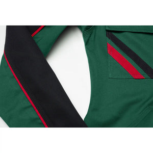 Planam Highline Damen Bundjacke rot/schiefer 34 rot/schiefer/schwarz - Extra Detailbild
