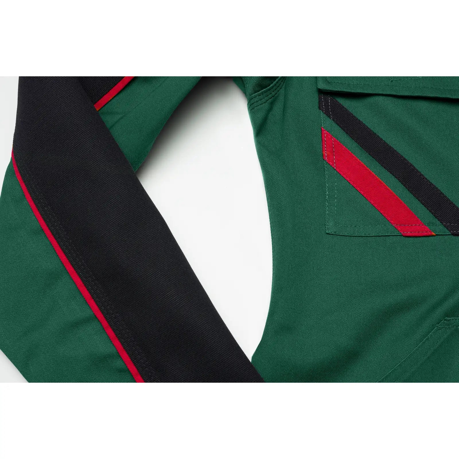 Planam Highline Damen Bundjacke rot/schiefer 34 rot/schiefer/schwarz - Extra Detailbild