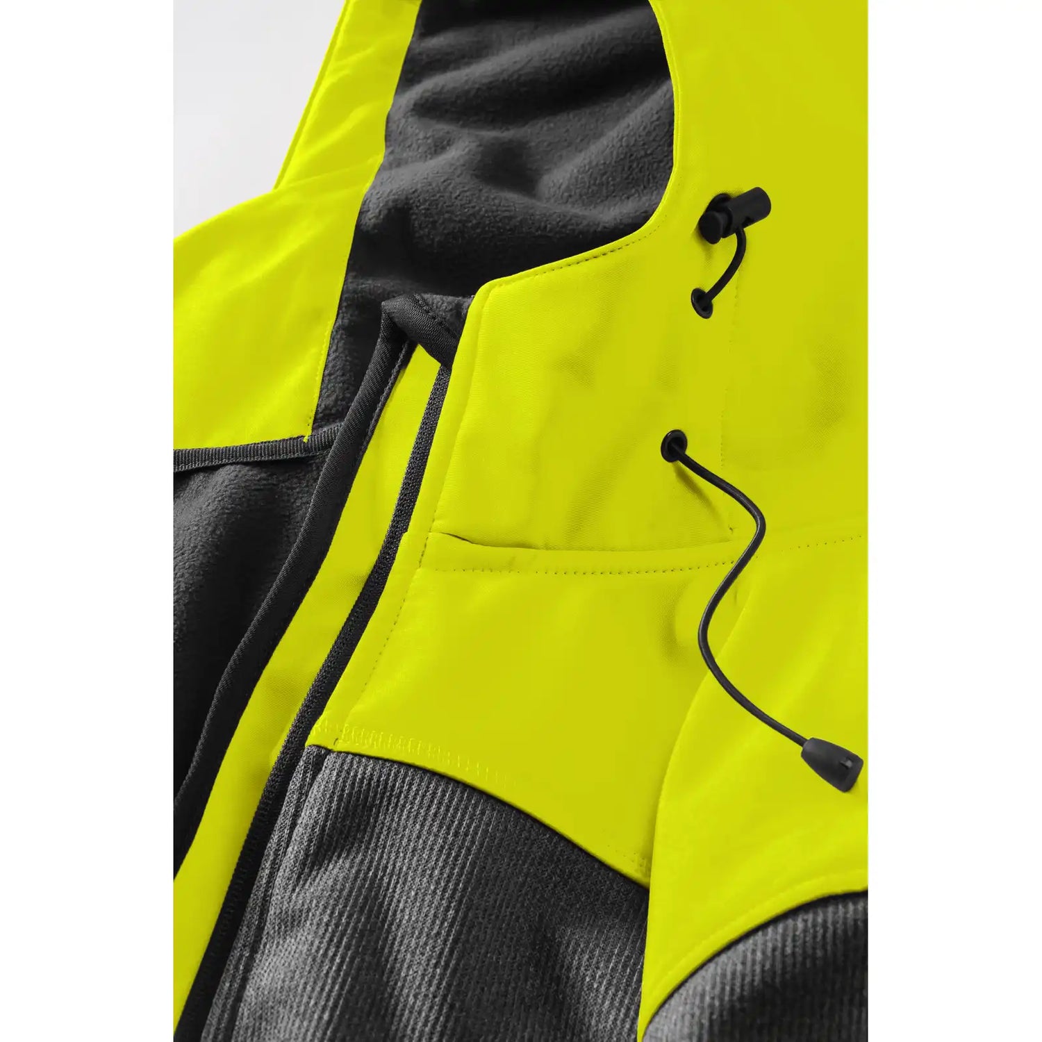 Planam Outdoor Kontrast Jacke grau/orange XS grau/orange - Extra Detailbild