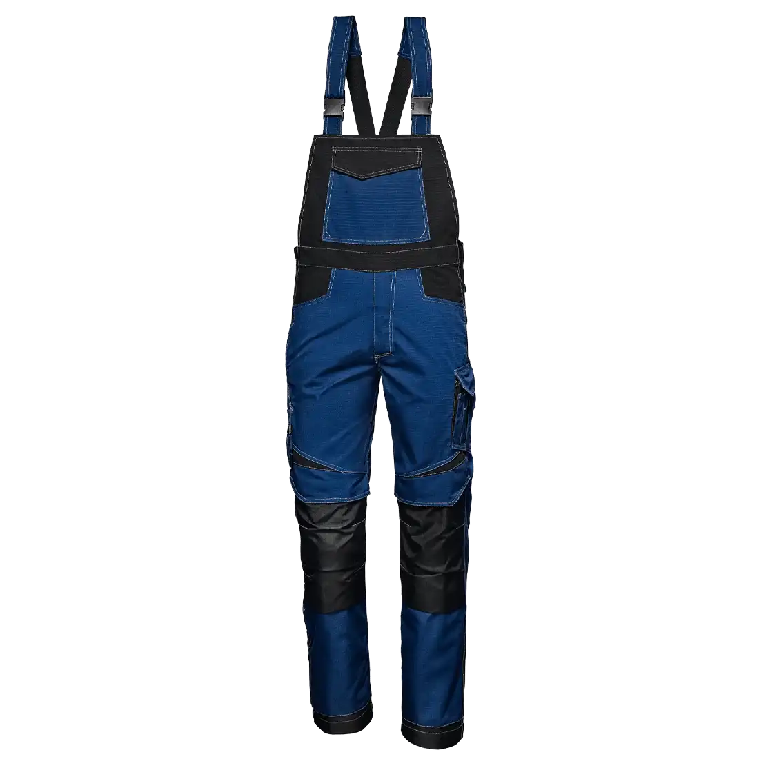 SIR SAFETY INDUSTRIAL Wasserabweisende Latzhose Herren – Knieschutztaschen