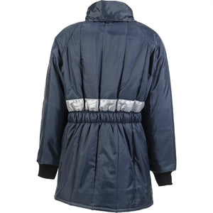 Planam Kühl-/Gefrierhaus Gefrierhaus Parka marine, Innenfutter kornblumenblau S marine, Innenfutter kornblumenblau - Produktbild ohne Model