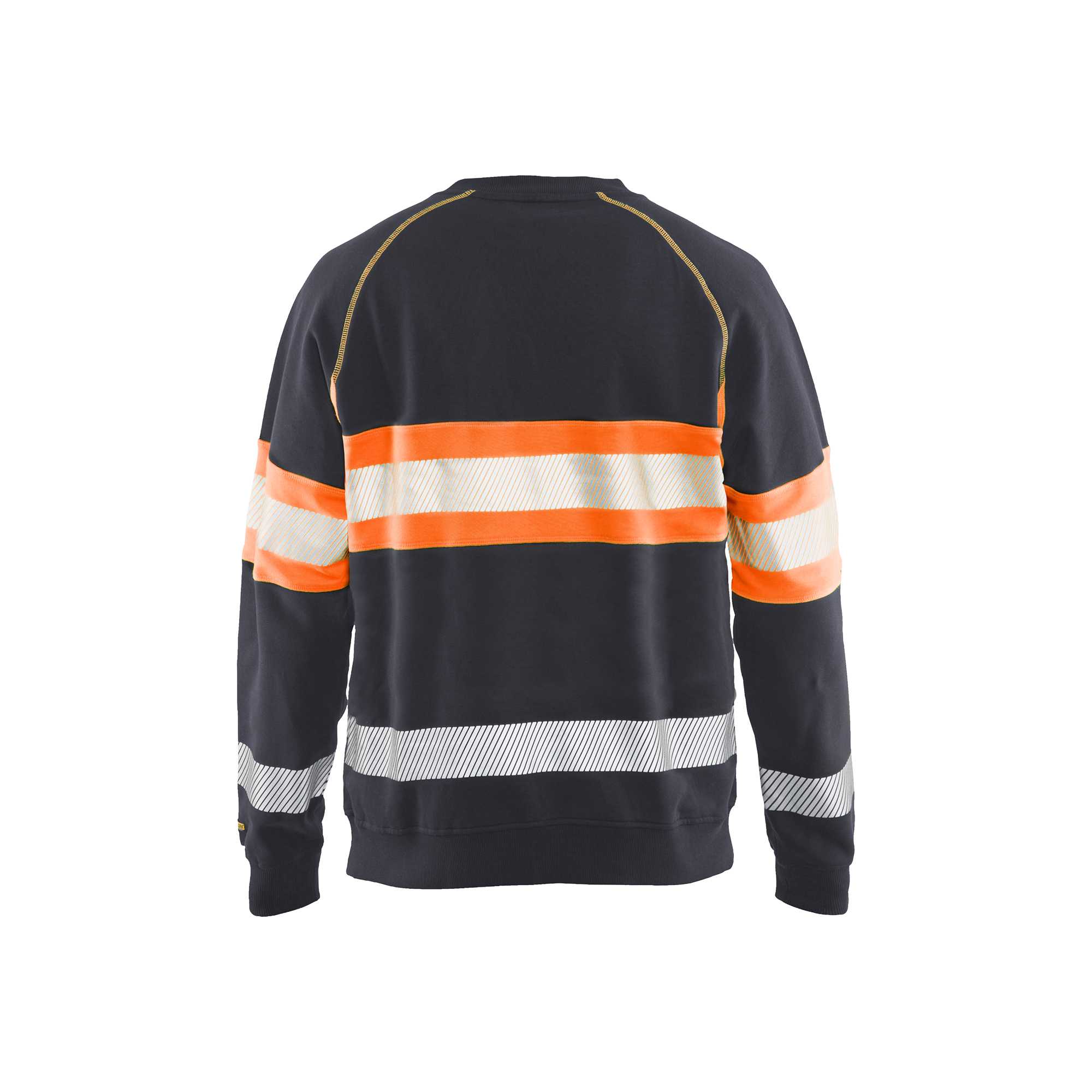 BLAKLADER 33591158 Hi Vis Sweater Hi Vis Reflective Work Sweatshirt MEN - 100% Cotton