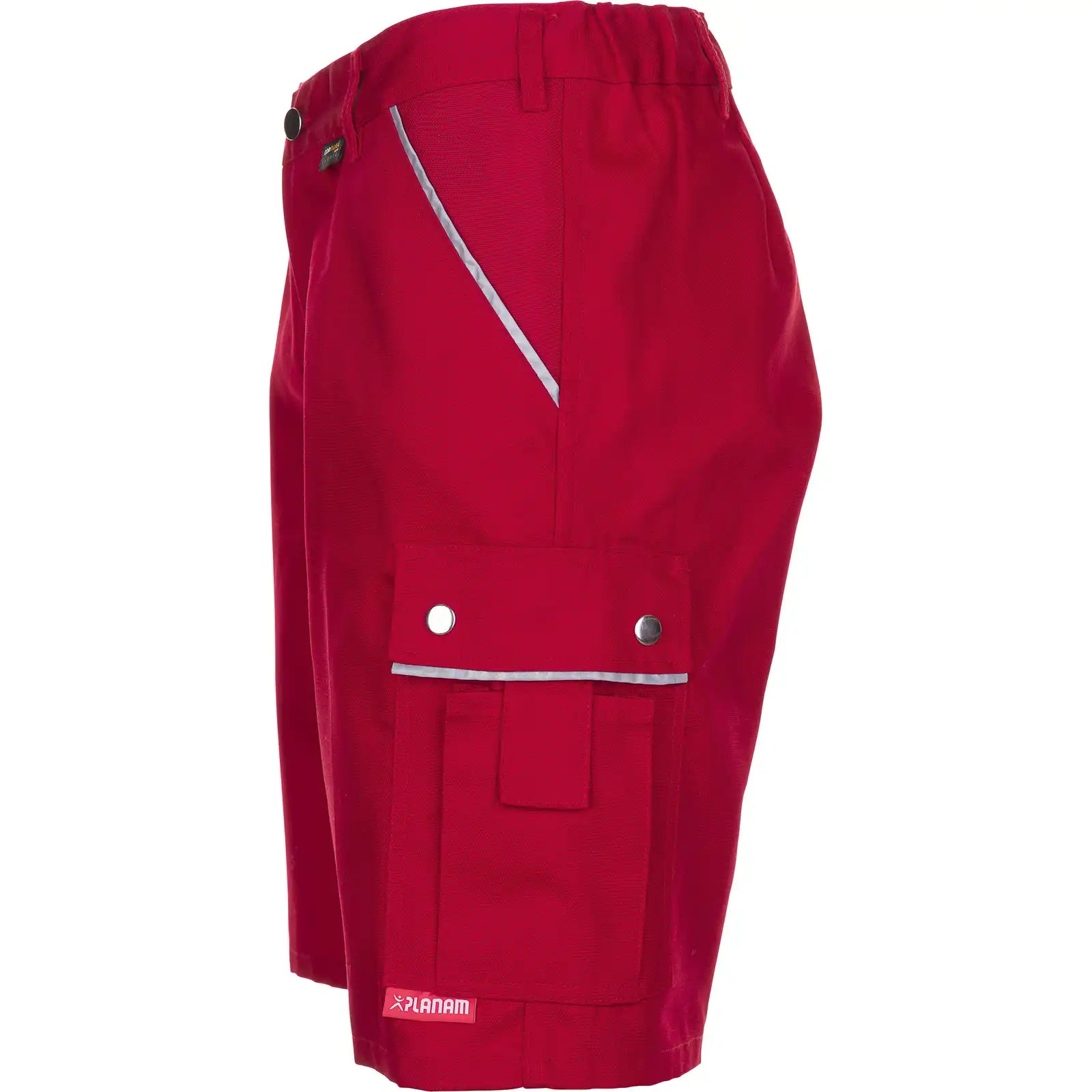 Planam Canvas 320 Shorts rot/rot S rot/rot - Produktbild ohne Model