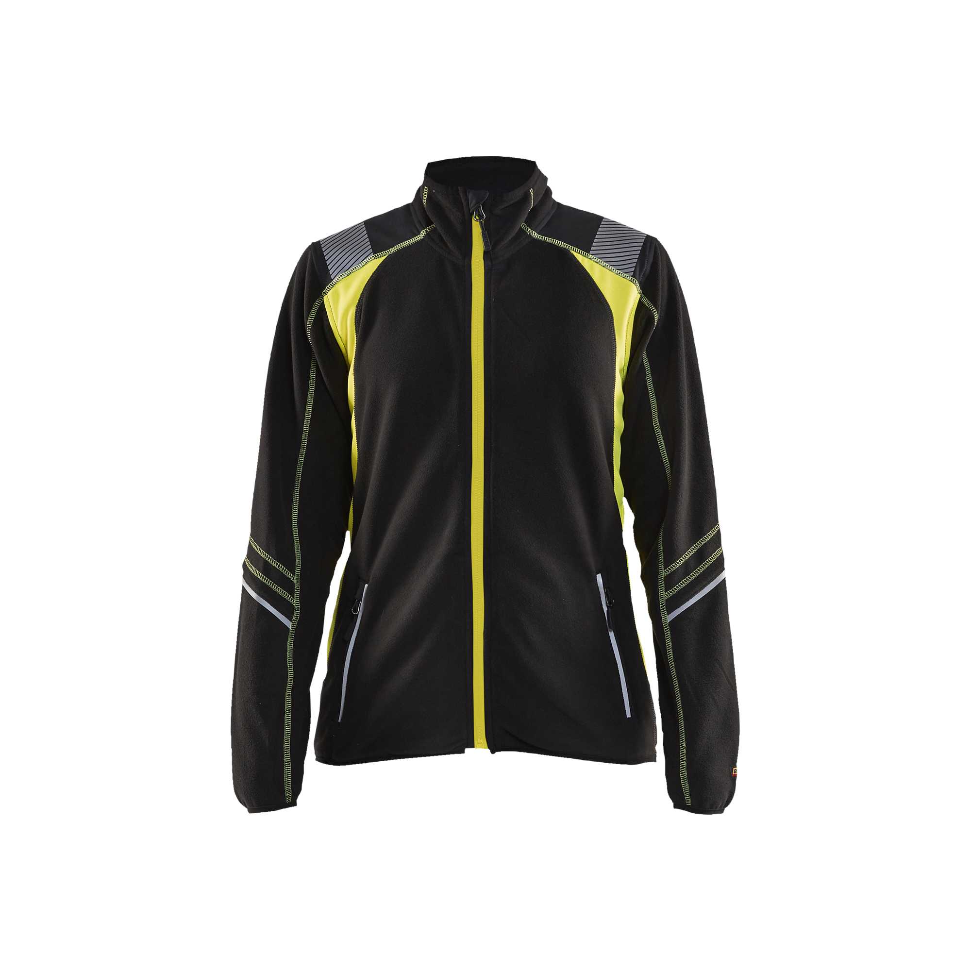 BLAKLADER 49731010 Women's microfleece jacket Hi Vis Reflective Fleece Jacket WOMEN - Antipilling