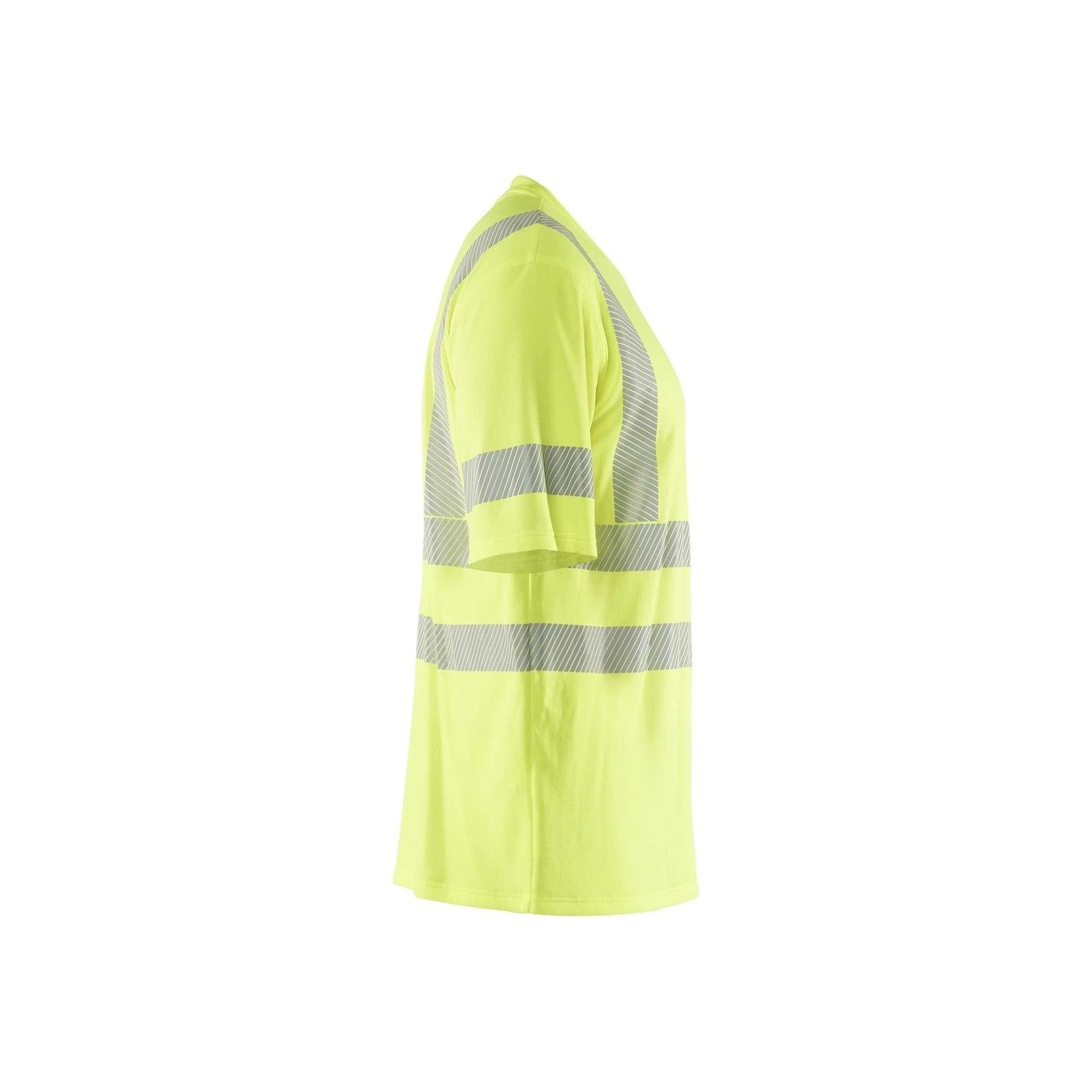 BLAKLADER 35222537 Hi vis T shirt Hi Vis Reflective Short Sleeve Work T-Shirt MEN - Moisture Wicking
