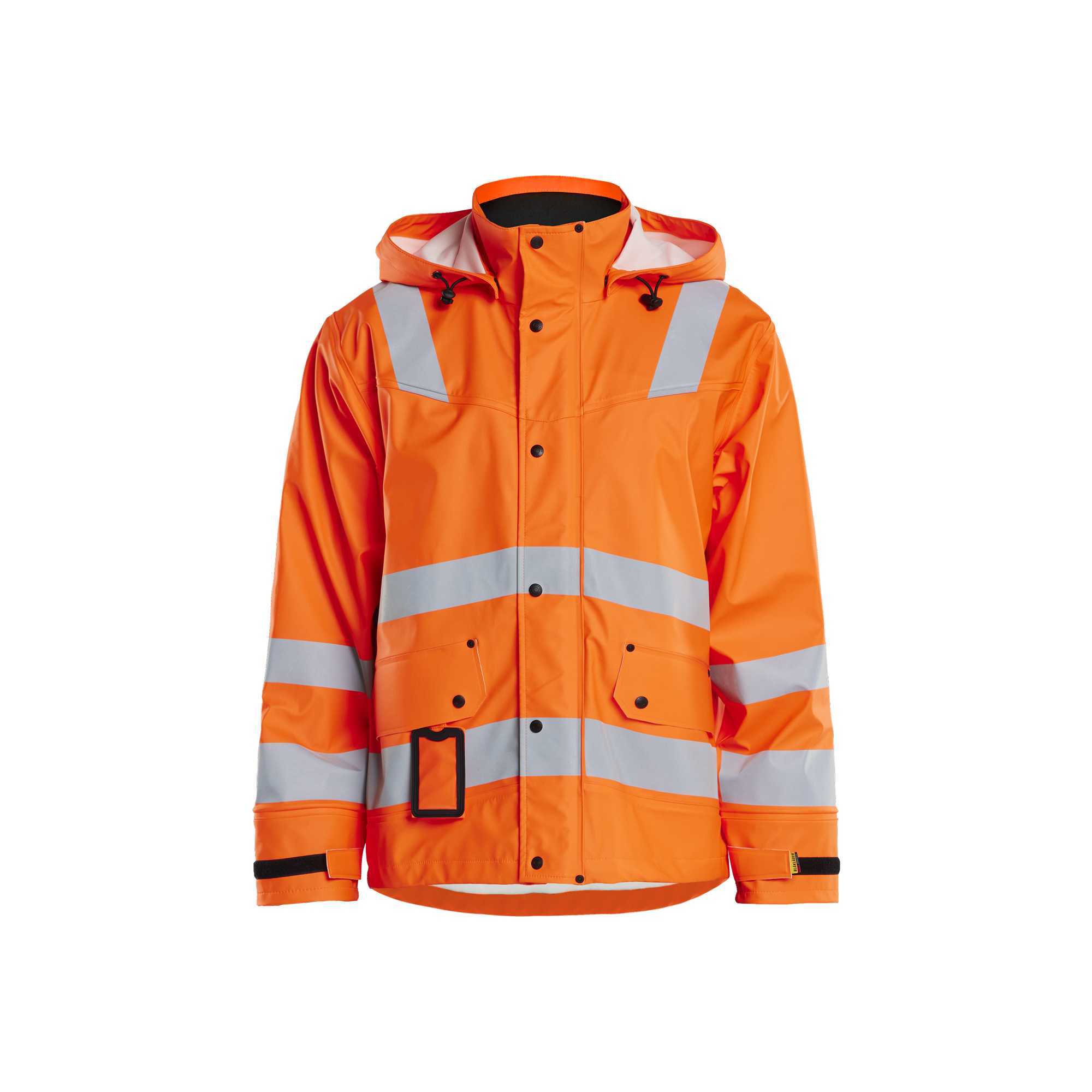 BLAKLADER 43022003 Rain jacket Hi Vis Level 2 Hi Vis Reflective Rain Jacket MEN - Waterproof