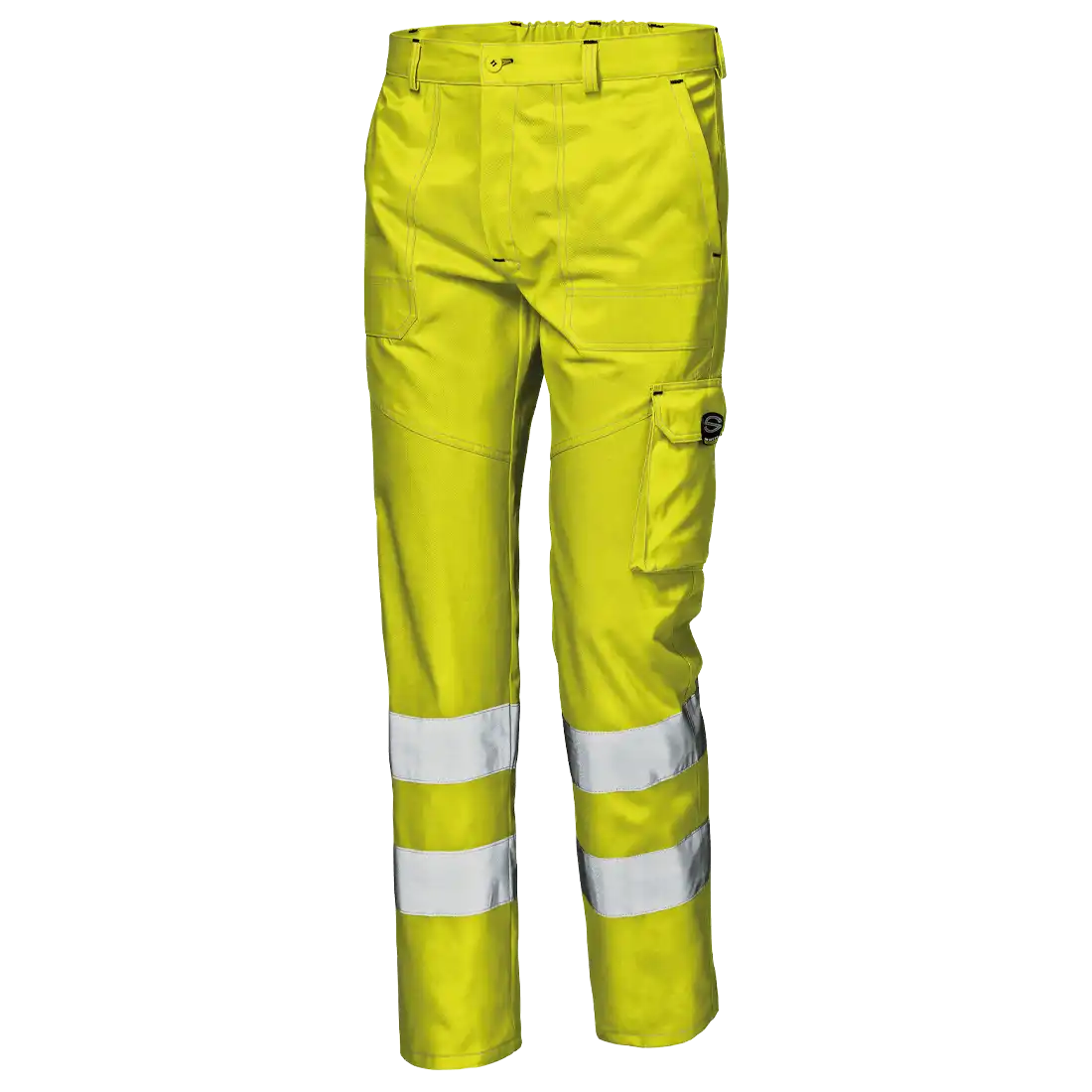 SIR SAFETY MISTRAL Warnschutz-Reflex-Arbeitshose Herren - flüssigkeitsabweisend