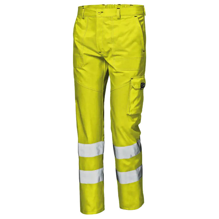 Pantalon de travail haute visibilité réfléchissant SIR SAFETY MISTRAL pour homme - déperlant