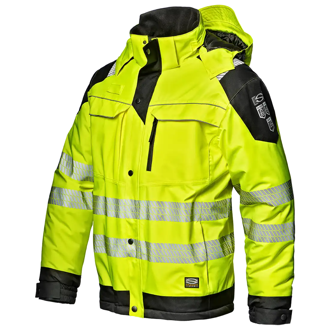SIR SAFETY LOFOTEN Giacca da lavoro ad alta visibilità riflettente UOMO - Antivento