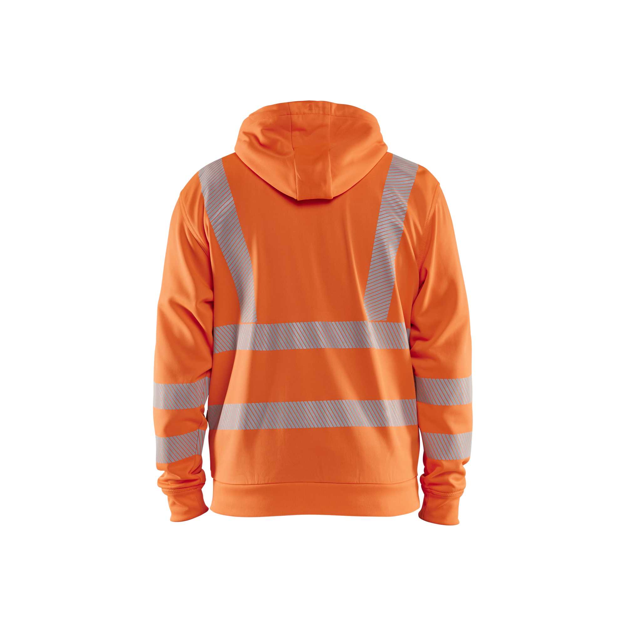 BLAKLADER 35652538 Hi Vis Hoodie Full Zip Hi Vis Reflective Hoodie Work Sweatshirt MEN - Breathable
