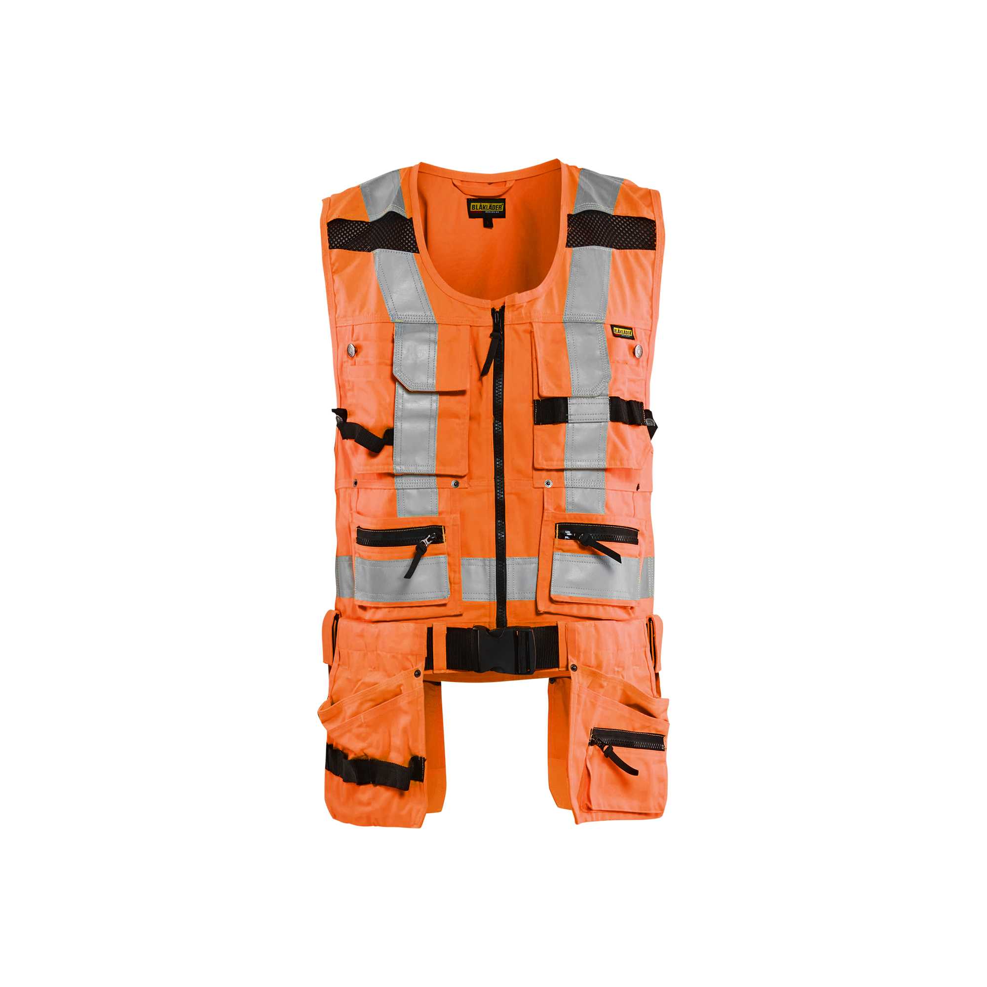BLAKLADER 30321804 Hi Vis tool vest Hi Vis Reflective Tool Vest MEN - Multi-Pocket