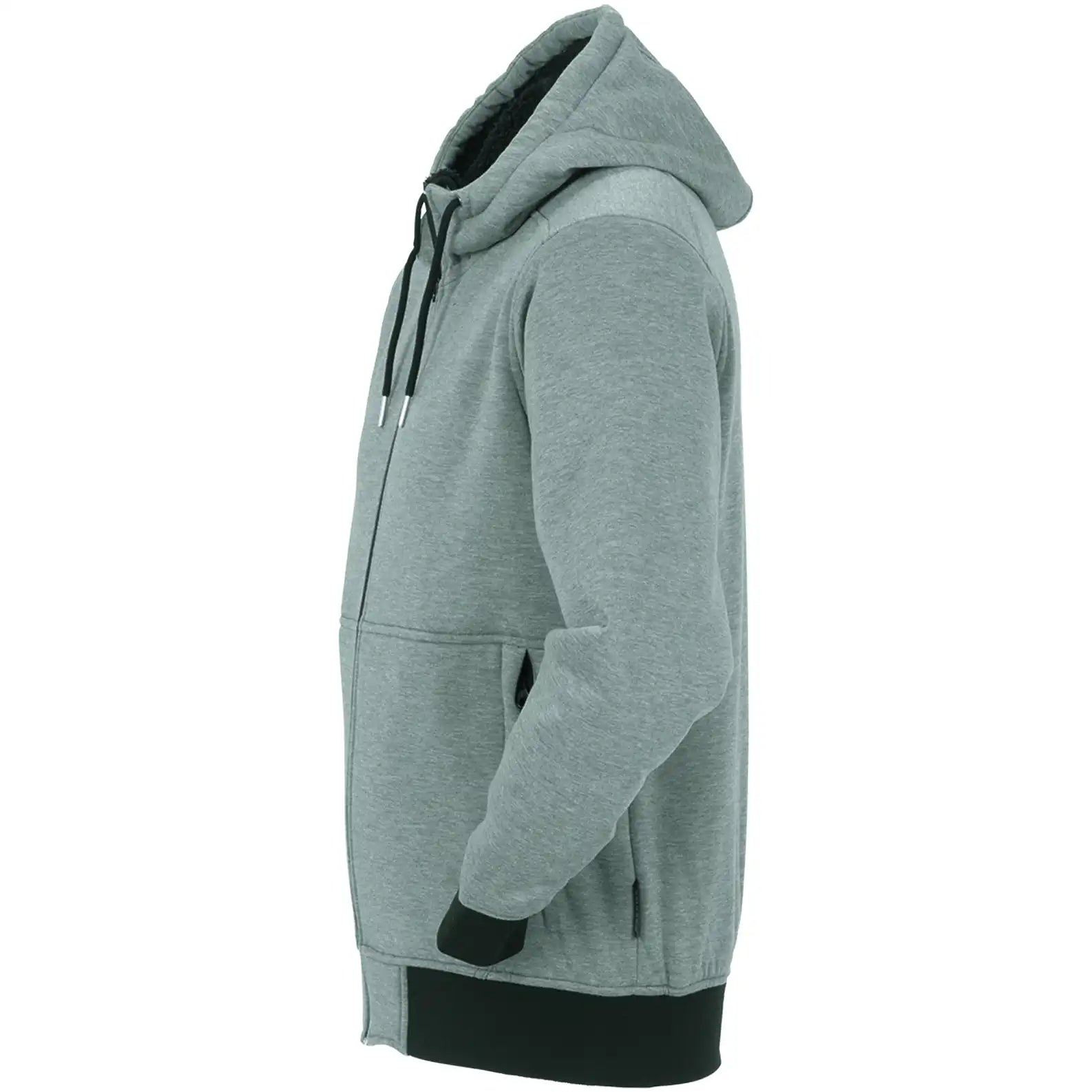 Planam Outdoor Iceland Hoodie grau 4XL grau - Produktbild ohne Model