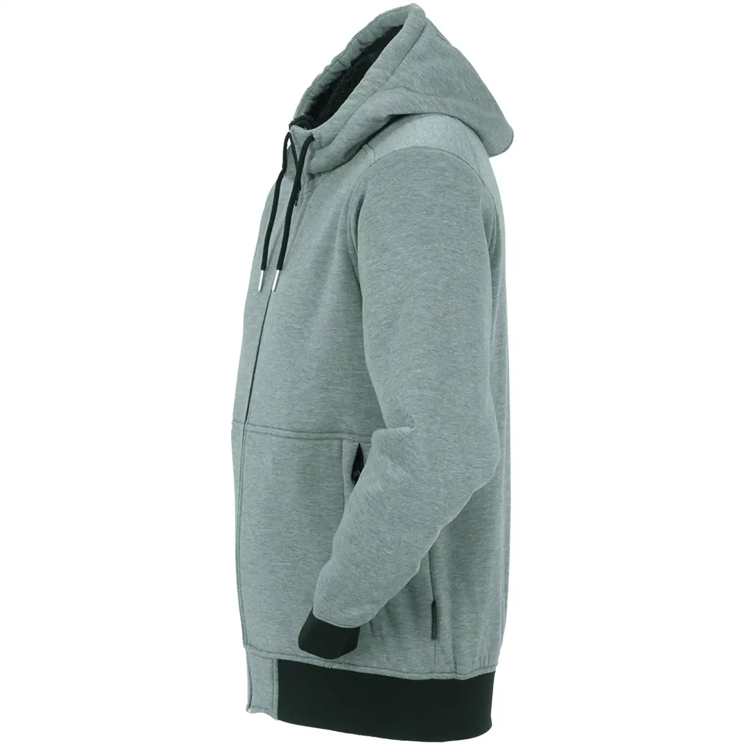 Planam Outdoor Iceland Hoodie grau XS grau - Produktbild ohne Model