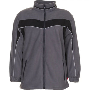 Planam Plaline Fleecejacke schiefer/schwarz XS schiefer/schwarz - Vorschaubild