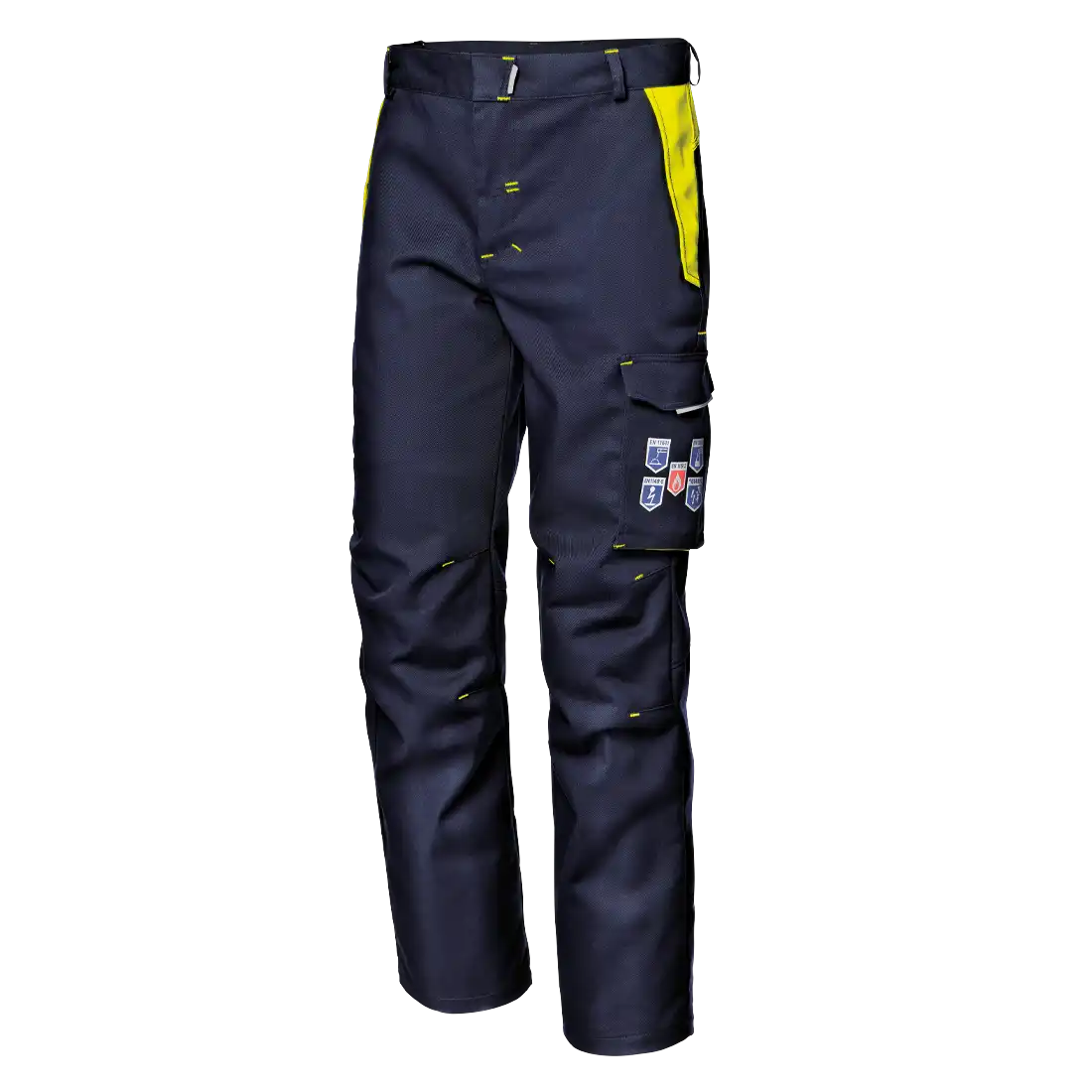 POLYTECH STRETCH TROUSERS - Flame-Resistant - Antistatic - Elasticated Waist - Image 1