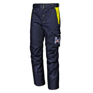 POLYTECH STRETCH TROUSERS - Flame-Resistant - Antistatic - Elasticated Waist - Image 1