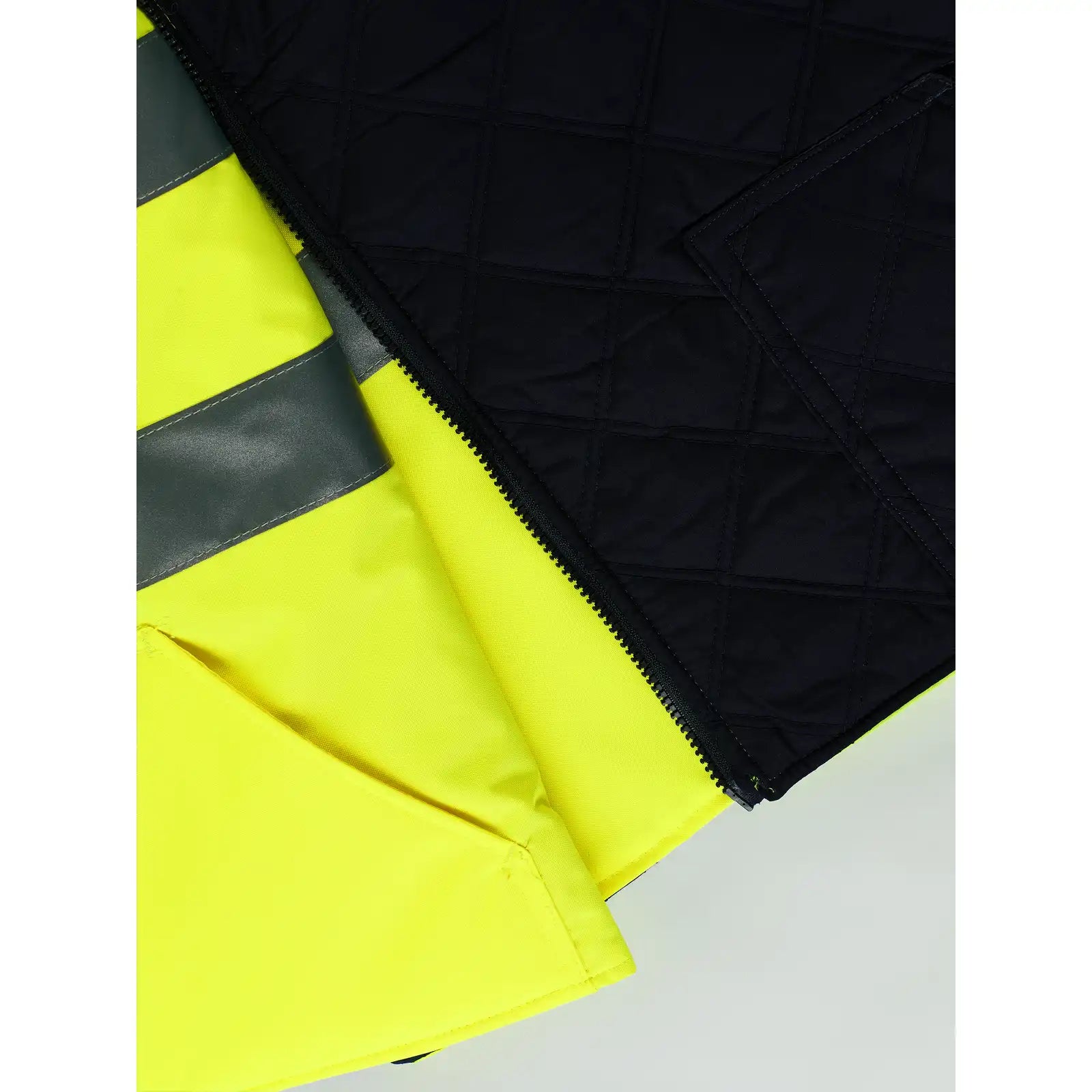 Planam Warnschutz Winterweste uni orange S uni orange - Extra Detailbild