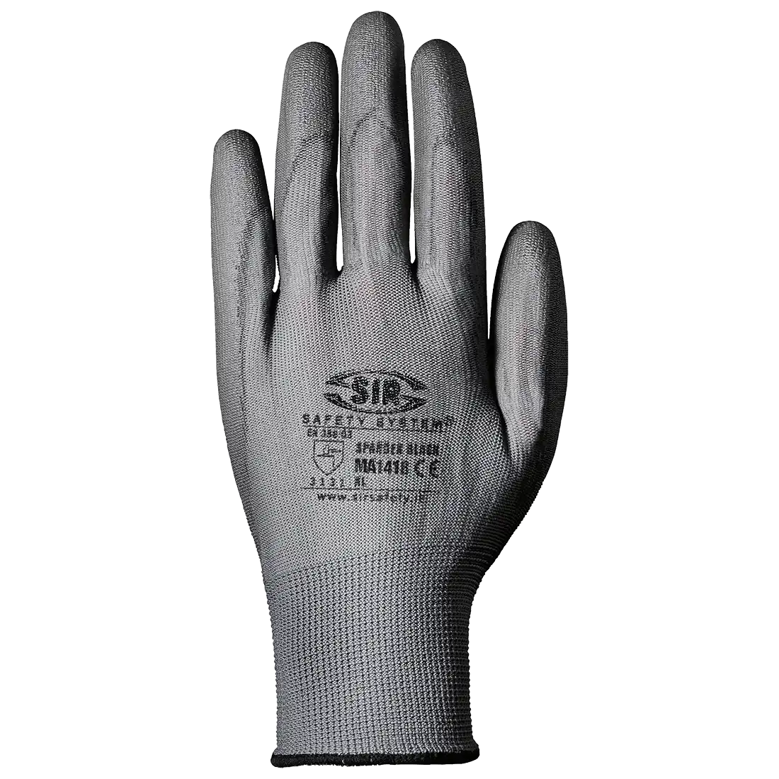 SPANDEX GLOVES - Anti-Slip Polyurethane - Elastic Knit Cuff - High Breathability - Pack of 12 Pieces - Image 1