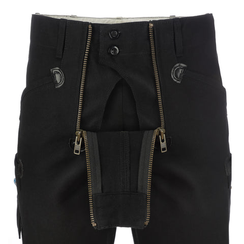 TMG Zunft 400 Work shorts black - 2-Zip Shorts-Zunfthose-100167-03