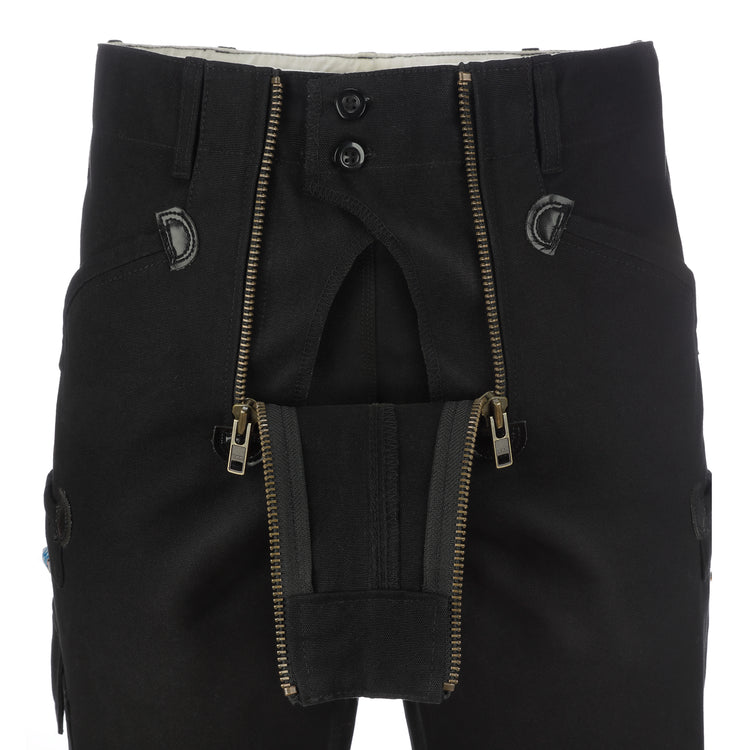 TMG Zunft 400 Work shorts black - 2-Zip Shorts-Zunfthose-100167-03