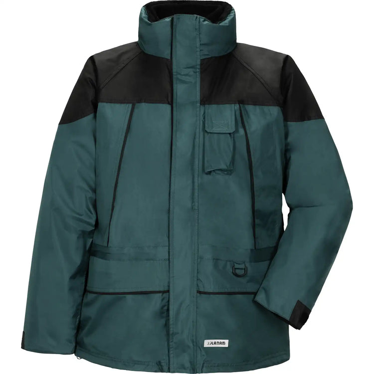 Planam Outdoor Twister Jacke grün/schwarz XS grün/schwarz - Vorschaubild