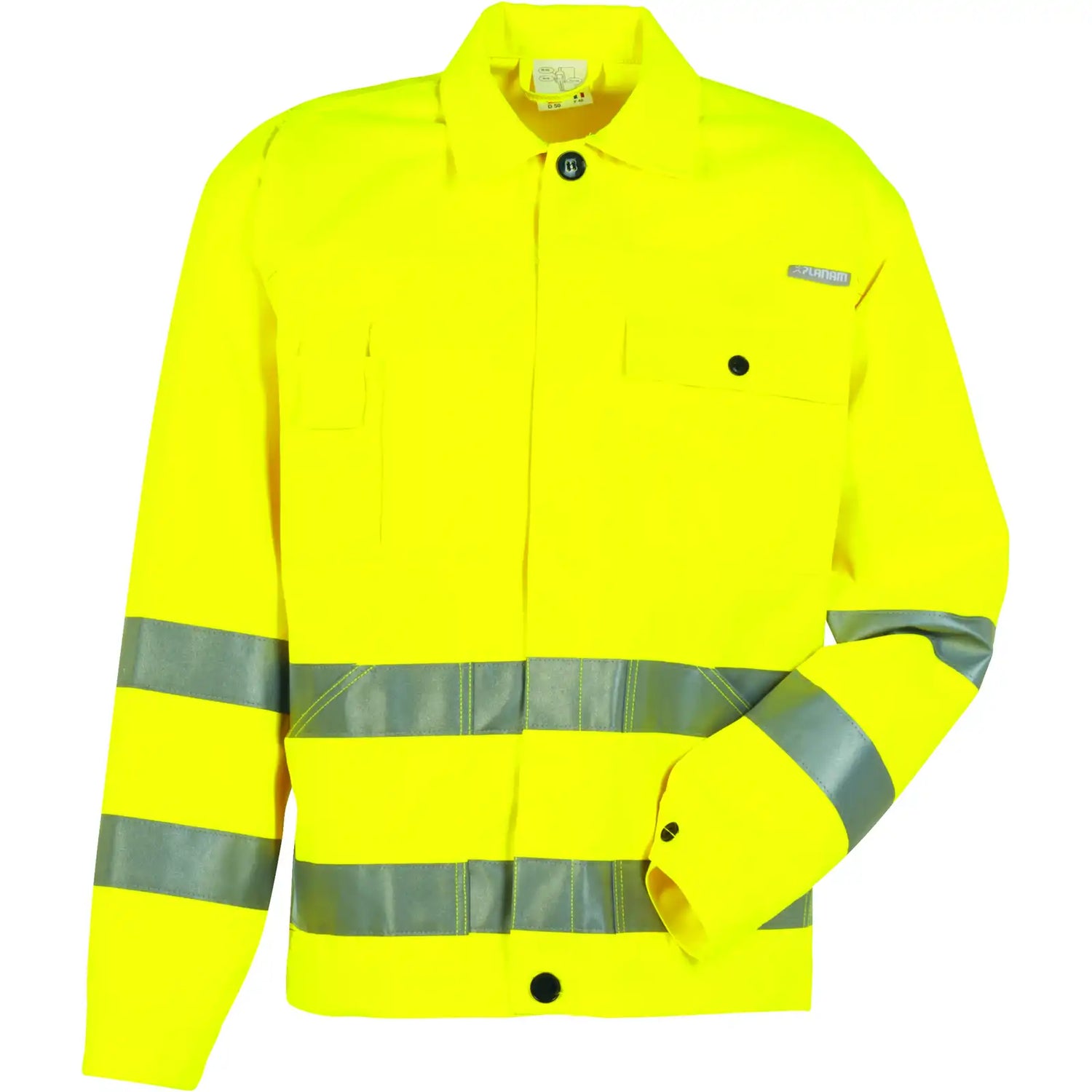Planam Warnschutz Bundjacke uni gelb 102 uni gelb - Vorschaubild