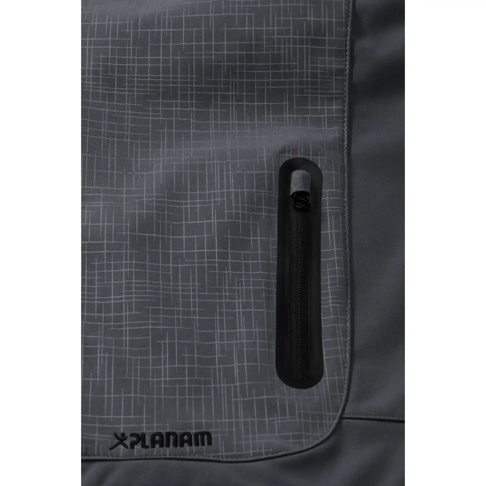 Planam Outdoor Cube Softshelljacke schiefer XS schiefer - Extra Detailbild