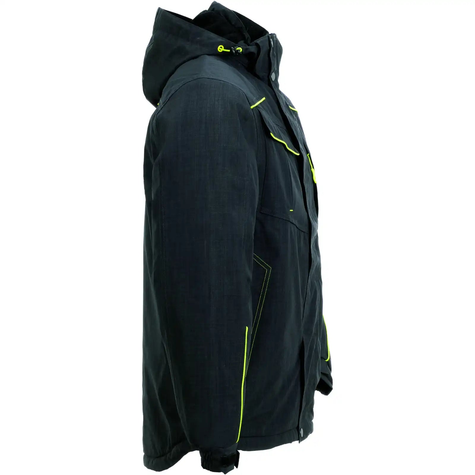 Planam Outdoor Neon Jacke grau/grün L grau/grün - Produktbild ohne Model