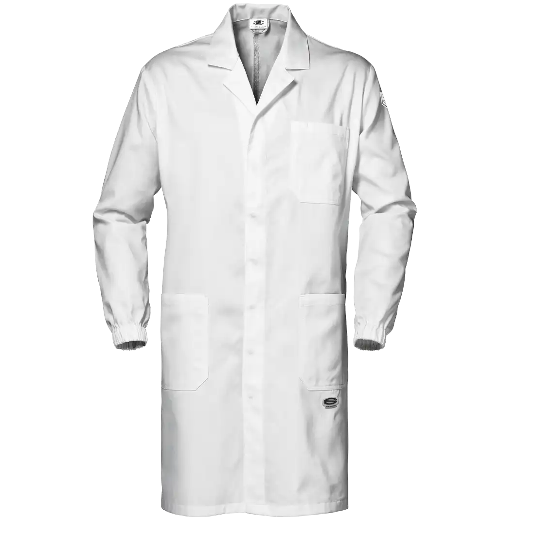 SIR SAFETY SYMBOL Work Coat MEN - Metal Detectable Buttons