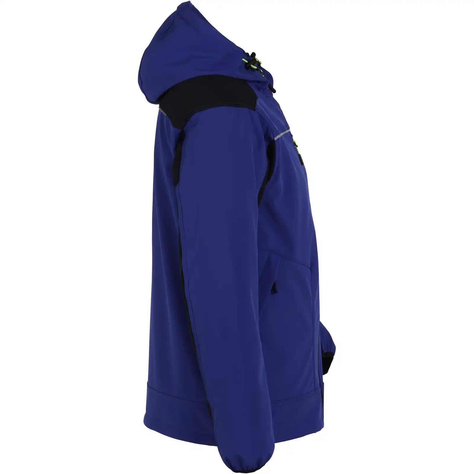 Planam rECOline Softshelljacke kornblumenblau/schwarz XS kornblumenblau/schwarz - Produktbild ohne Model