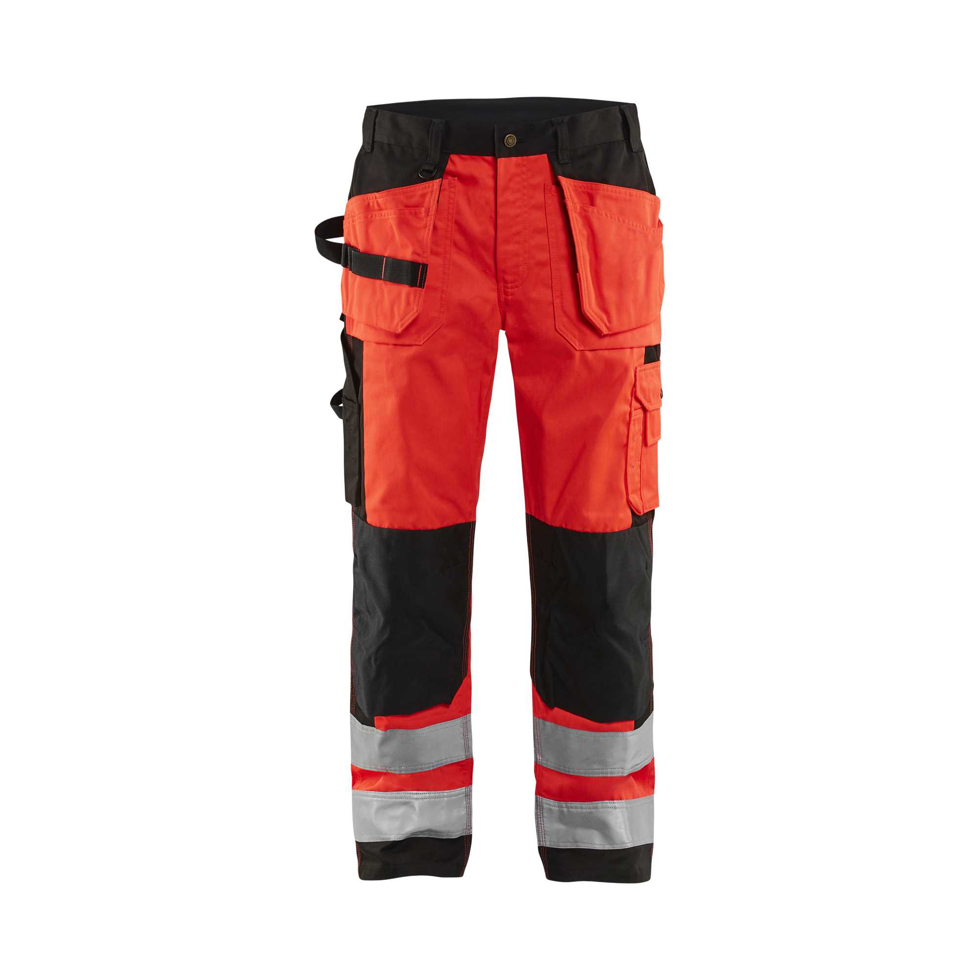 BLAKLADER 15331860 | Warnschutz-Hose Warnschutz Reflektierende Arbeitshose Herren - Twill-Gewebe