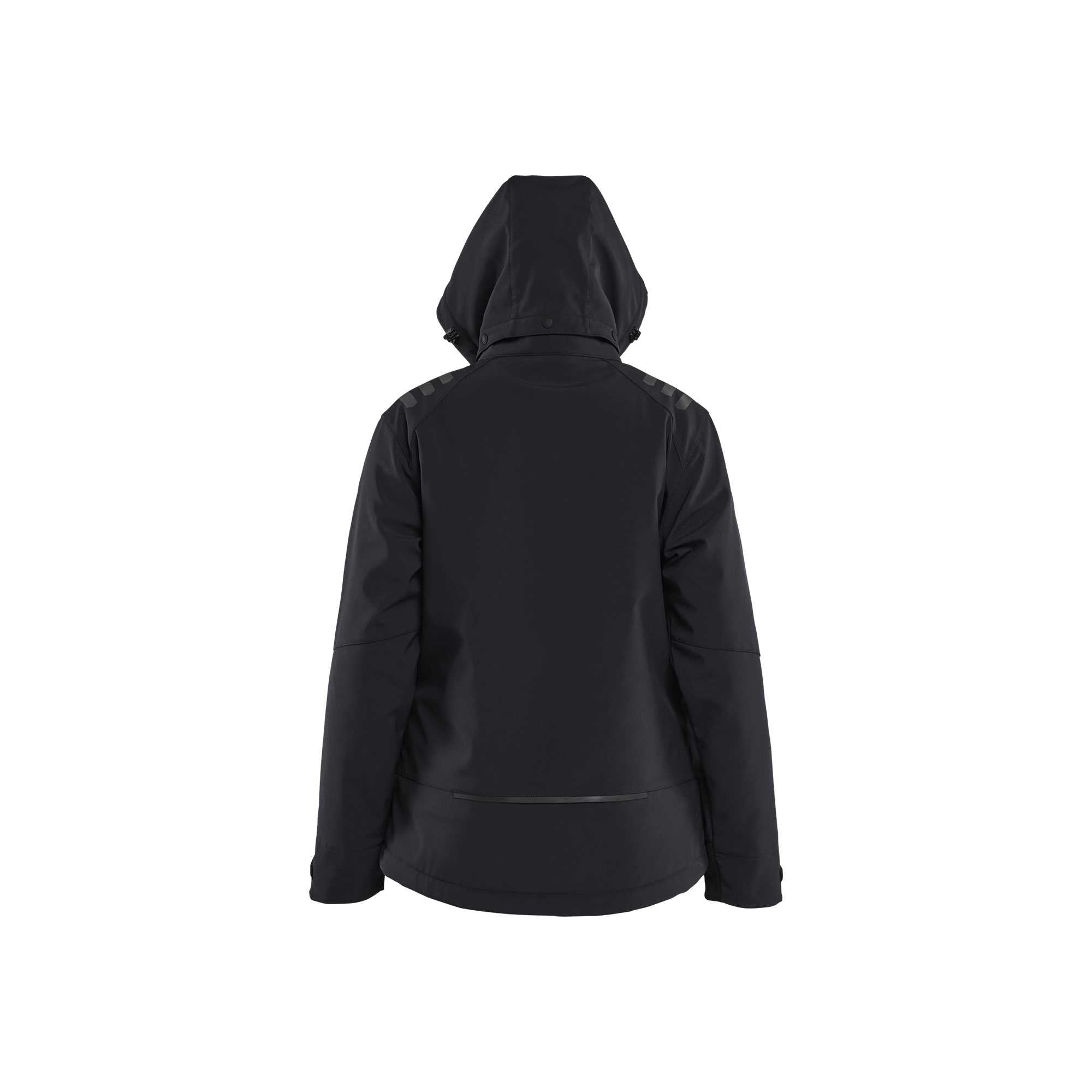 BLAKLADER 47512513 Women’s Lightweight Lined Winter Jacket Softshell Hi Vis Reflective Softshell Work Jacket WOMEN - Waterproof