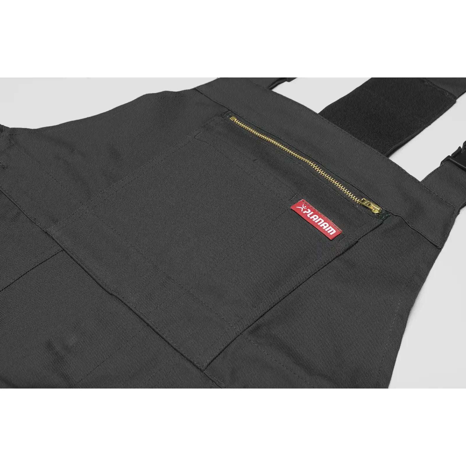 Planam BW 290 Cargo-Latzhose grau 102 grau - Extra Detailbild