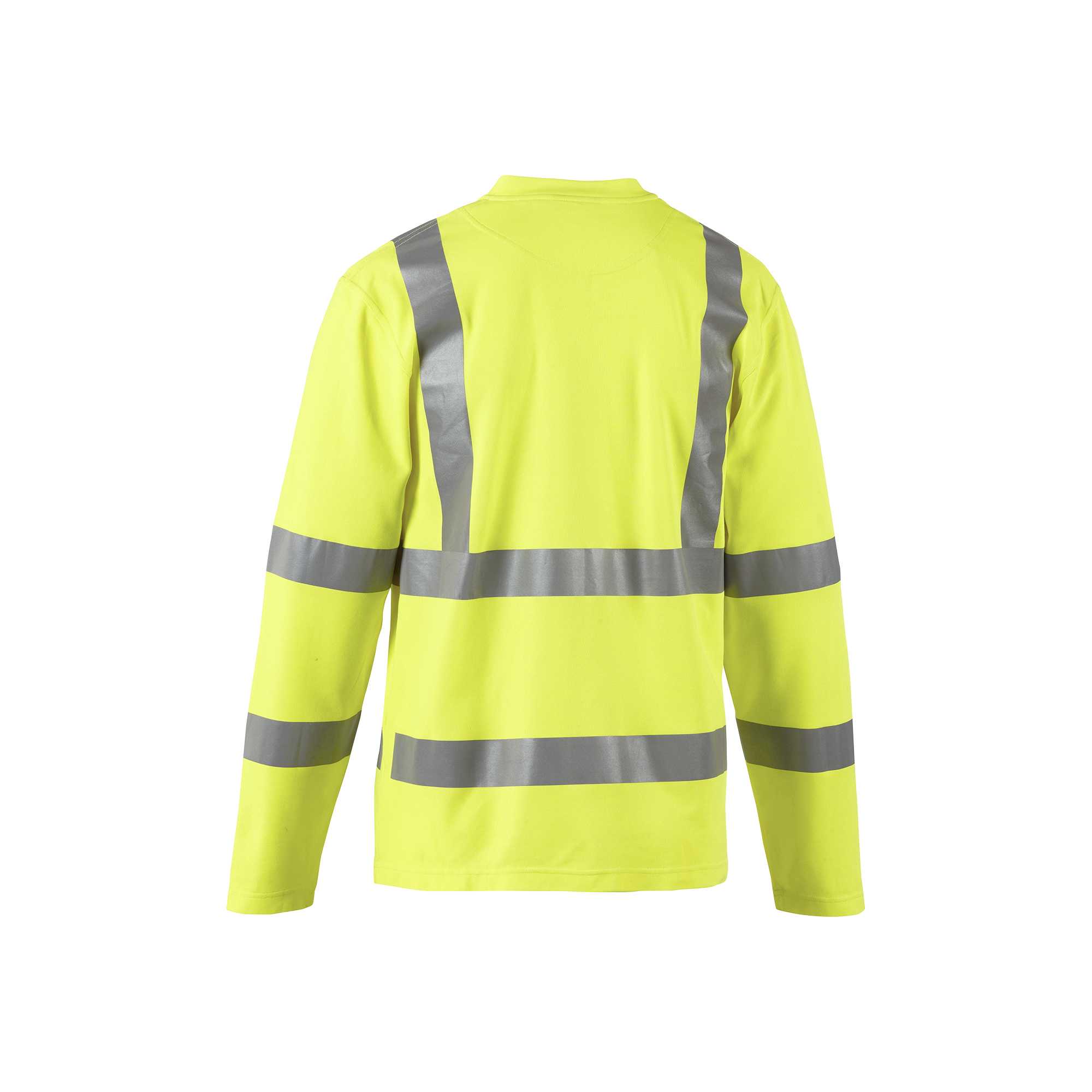 BLAKLADER 33811070 Hi Vis UV Long Sleeved T shirt Hi Vis Reflective Long Sleeve Work T-Shirt MEN - UV Protection