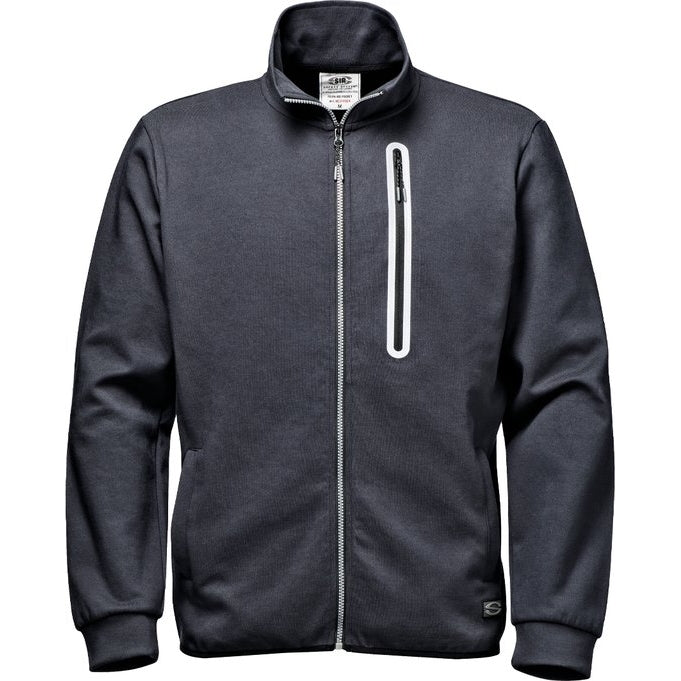 BIG POCKET SWEATSHIRT - Hi-Vis Reflex Profile - Full-Zip - Double-Jersey Fabric - Image 2