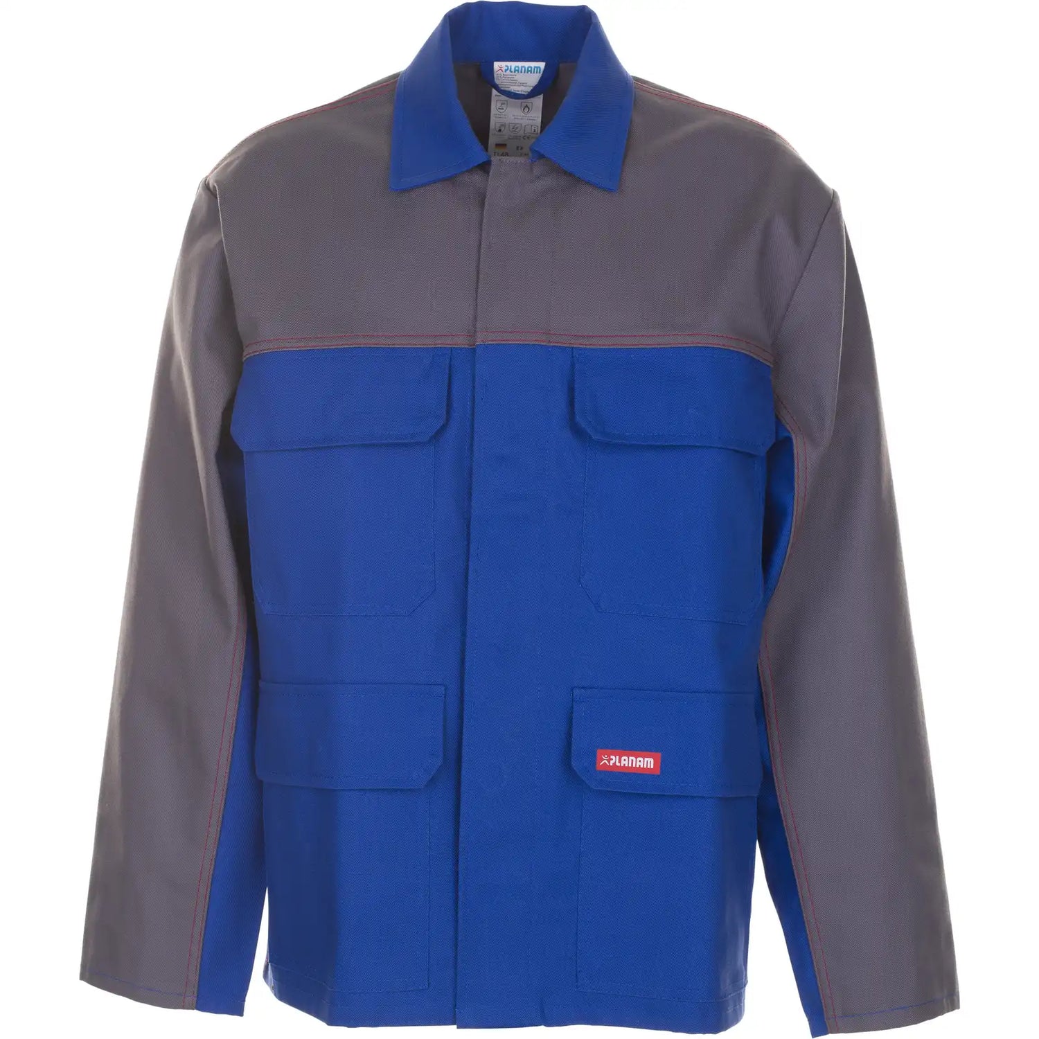 Planam Major Protect Jacke TDL kornblumenblau/grau 102 kornblumenblau/grau - Vorschaubild