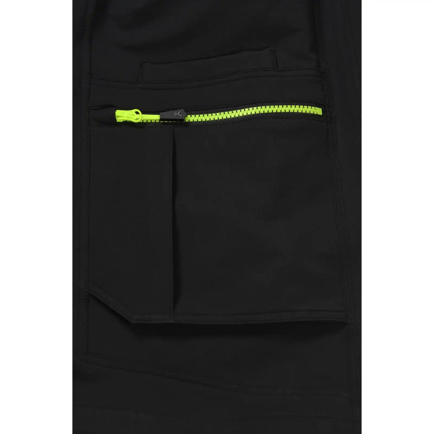 Planam rECOline Shorts schwarz          XS schwarz - Extra Detailbild